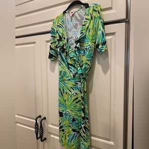 Lilly Pulitzer womens wrap dress